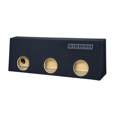 Sierra 1999-2006 Single Cab 8" Triple Sealed Sub Box Subwoofer Enclosure Speaker Box Car Audio Ground Shaker