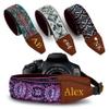 Art Tribute Custom Camera Strap Retro Pink - Add Your Text and We Make It Especially For You Get Your Own Personalized Gift Camera Strap, No Shipping Cost! view 1