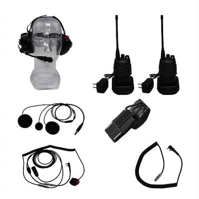 Part Synergy Replacement for Black Pro Sportsman 2-Man 8-Channel UHF Radio System with Headsets for Pit Communication