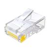 CC5900-CAT5PT Cat5e RJ45 Connector for IP Security Systems, Network Crimp Plug Compatible with PoE Switches, Professional Cat5e Cable Termination Accessory view 2