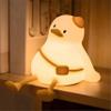 Duck Night Light for Kids,Touch Dimmable,Rechargeable Portable and Squishy Silicone Led Nightlight,Kawaii Gift,Nursery,Toddler,Breastfeeding,Kids Bedroom Decor,Cute Baby Timing Bedside Lamp,Birthday view 1