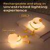 Duck Night Light for Kids,Touch Dimmable,Rechargeable Portable and Squishy Silicone Led Nightlight,Kawaii Gift,Nursery,Toddler,Breastfeeding,Kids Bedroom Decor,Cute Baby Timing Bedside Lamp,Birthday view 4