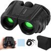 12x25 Compact Binoculars for Adults & Kids, High Powered Lightweight Waterproof Binoculars with Large Eyepiece, Low Light Vision for Bird Watching, Hunting, Travel, and Sightseeing view 1