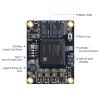 PZ-A735T-KFB A775T A7100T A7200T AMD FPGA SOM XC7A35T 75T 100T 200T Industrial Grade 1GB DDR3 256Mb QSPI Gigabit Ethernet for Xilinx Artix 7 Projects (PZ-A775T-SOM, SOM with Heatsink) view 2