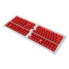 132 Keys Keyboard Keycaps, ABS OEM Height, Over Injection, Ergonomic DIY Design, for Mechanical Keyboards 61 108 Keys (Qianjyvouslw8iCV-12) view 3