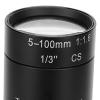 ChuyTrading 1.3MP Zoom CCTV Lens with Manual Aperture 5 100mm, Aluminium Alloy Body for Security Camera Systems, Low Distortion, High Compatibility, Adjustable Length view 4