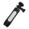 Tbest Mini Handheld Extendable Monopod Tripod Selfie Stick Lightweight Portable Retractable Compatible with OSMO Action Camera Black view 3