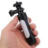 Tbest Mini Handheld Extendable Monopod Tripod Selfie Stick Lightweight Portable Retractable Compatible with OSMO Action Camera Black view 4