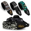 Art Tribute Custom Camera Strap Faux Sneakskin - Add Your Text and We Make It Especially For You Get Your Own Personalized Gift Camera Strap, No Shipping Cost! view 1