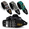 Art Tribute Custom Camera Strap Black & White - Add Your Text and We Make It Especially For You Get Your Own Personalized Gift Camera Strap, No Shipping Cost! view 1