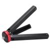 Tbest Desktop Mini Tripod Portable Lightweight Small Camera Stand for SLR Cameras Adjustable Height Universal 1/4 Screw Alloy Material 9cm Working view 3