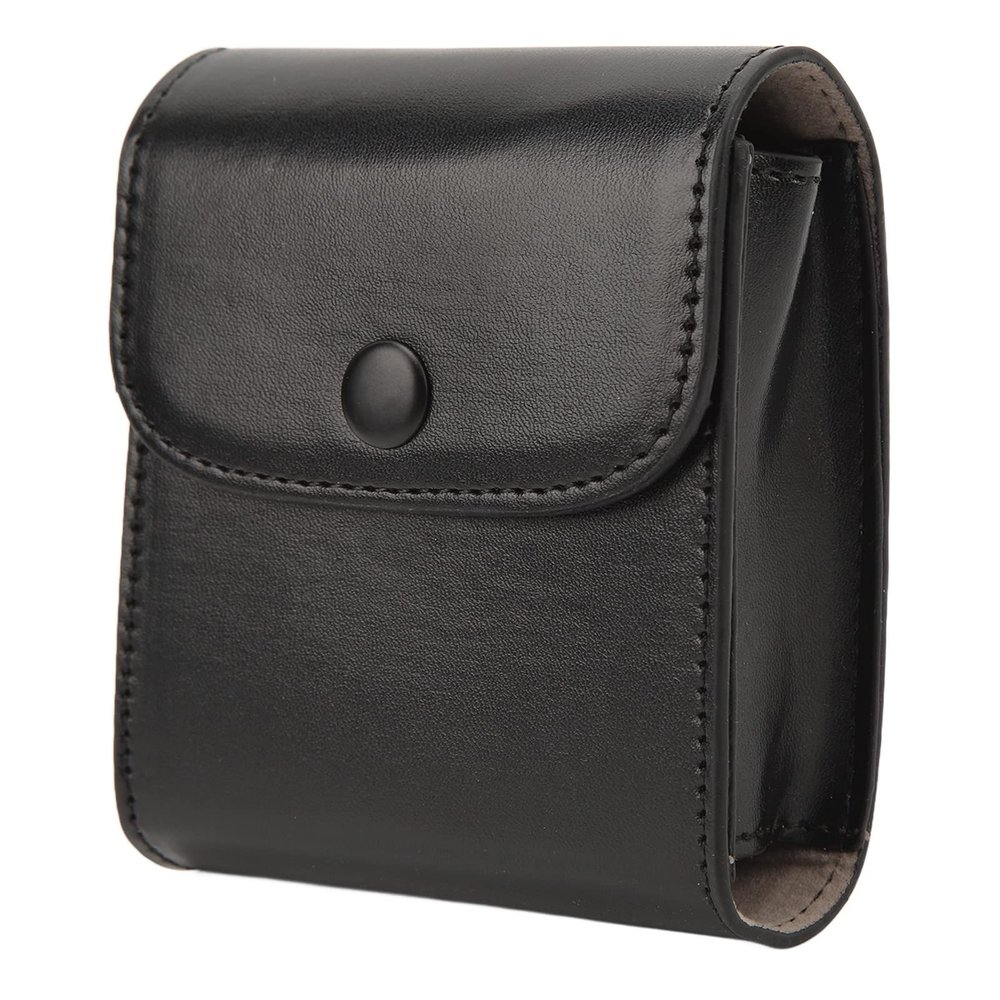 Tbest Mini Camera Photo Pouch Portable PU Leather Picture Storage Holder Case Films Accessory for SQ10 Premium Durable Lightweight Compact Travel Friendly (Black)