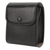 Tbest Mini Camera Photo Pouch Portable PU Leather Picture Storage Holder Case Films Accessory for SQ10 Premium Durable Lightweight Compact Travel Friendly (Black) view 1