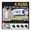 4K AI Truck 4-Way Panoramic Recorder Car Parking Panoramic View Rearview 360 Degree 4K 1080P AHD View Camera System view 2