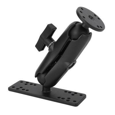 15cm Short Arm Fish Finder Mount Aluminum Alloy Fish Finder Holder for Marine Boat Kayak for GPSMAP 722 for Lowrance HDS Carbon 7