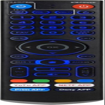 Backlit Replacement Remote Control for vSeeBox V3 Pro & V5 Pro Bluetooth Voice Command Remote Compatible with vSeeBox V1 Pro, V1 Max, V2 Pro, V3 Plus, Elite