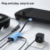 Asixxsix USB C to AR Glasses and Charging Adapter, PD3.0 100W 4K 60Hz XR, Smart Glasses USB C Charging Adapter for Switch, Steam Deck, Smartphones, PCs view 2