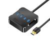 bodateng USB Hub 4 Ports Multiple Quick Sync Splitter for Extender for A Port PC Desktop view 1
