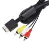 10pcs PS2 PS3 AV Cable, AV to Composite Cable Cord for PlayStation 2 PS2 PS3(6FT) view 2