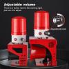 120dB Industrial Siren Alarm with Strobe Light, Sound and Light Alarm with High Volume Speaker view 4