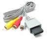 100pcs 1.8m 3 Cable for N-intendo W-ii Controller Console Audio Video AV Cable Composite 480p Gold-Plated 3RCA view 3