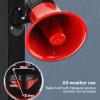 120 dB Weather Siren Horn, Waterproof Resistant Emergency Alarm, Siren Alarm for Indoor/Outdoor Security, Peripheral Alarms Equipment view 3
