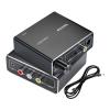 192KHz Digital to Analog Audio Converter, Upgrade Volume Adjustable DAC Digital SPDIF Optical to Analog L/R RCA Converter Toslink Optical to 3.5mm Jack Adapter for HDTV, DVD, Blu-Ray Players(1 Pack) view 1