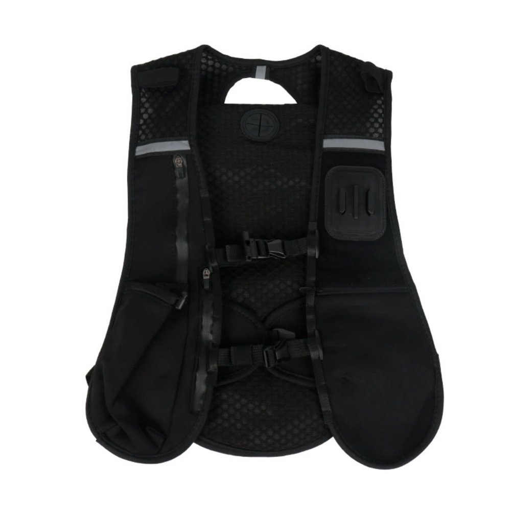 RSHuiOUXX Action Camera Chest Mount Straps Backpack Shoulder Straps Mount Adjustable Running Vest Mount Adapter for Hiking Cycling