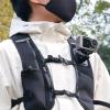 RSHuiOUXX Action Camera Chest Mount Straps Backpack Shoulder Straps Mount Adjustable Running Vest Mount Adapter for Hiking Cycling view 2