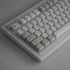 119 Keys PBT Dye Sub Keycaps Ma Profile Gray Keycaps Set Fit for 61/64/87/104/108 Cherry Mx Switches Mechanical Keyboard view 1