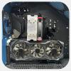 CATHATRR New PCI-E X16 Graphics Card Vertical Bracket GPU Holder+GEN4/3 PCIE 16X Extender Cable 25CM GPU Bracket view 3
