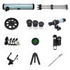 76mm Refractor Telescope with Tripod & Finder Scope,Best telescopes Planets,Beginner Refracting Astronomy Telescope,Low view 3