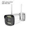 LNBBEQ 4K 8MP 5MP 2MP Smart Life WiFi HD Waterproof Outdoor P2P WiFi Security Bullet CCTV Surveillance IP Camera(US Plug,2MP with 64G Card) view 2
