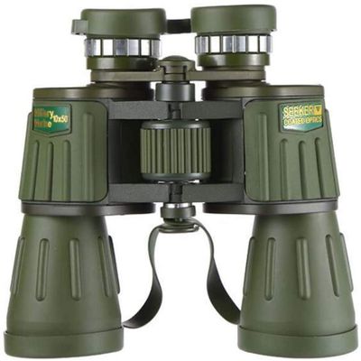 10X50 Binoculars for Adult, HD Large Eyepiece Wide Angle Binoculars,Broadband Green Film Telescope Non-Slip Design