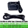 bodateng HX1200i, HX1000i, HX850i, HX750i HXi Type 3 Power, GPU PCI-e 8Pin 6+2Pin, CPU 4+4Pin, SATA IDE 4Pin, 24Pin Net(PCIe Single 8Pin Net) view 3