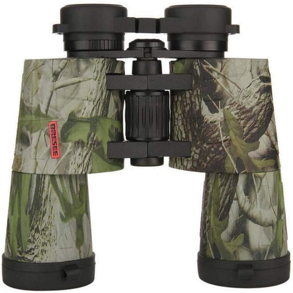 Metal Binoculars, 10X50 Handheld Telescope Full Wrapper Waterproof and Shockproof, Travel, Sports, Wildlife