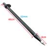 Mini Stakeout Pole Handhold Prism Pole Rod with 5/8-11 Male Thread, Survey Accessories (OD 32mm, 48cm/18.9") view 2