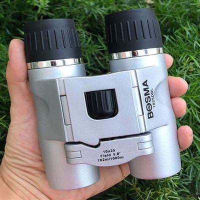 1025 Mini Binoculars, All Optics HDBinoculars, Pocket Folding Telescope Portable Concert Hunting Travel,Dust