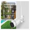 LNBBEQ 5MP IP Camera WiFi Surveillance Video Outdoor Camera Metal Bullet CCTV WiFi AI Human Detect Cam(US Plug,2MP with 64G TF Card) view 2