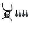 Genuine gimbal bracket with bearing rubber for D-JI Mavic Mini 1/2/SE drone vibration absorbing spare part view 2