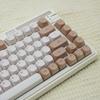 119 Keys PBT Keycaps Ma Profile Round Keycaps Set Fit for 60% 65% 75% 95% Cherry Mx Switches Mechanical Keyboard view 2