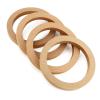 4PCS 6.5" Universal Wooden Car Speaker Mounting Spacer Rings Adapter Bracket Holder Accessory view 1