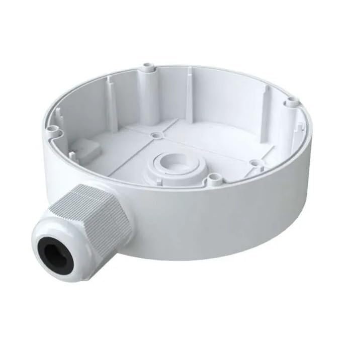 B10-W | IP66-Rated Heavy-Duty Aluminum Alloy Camera Bracket, 139.3mm Profile, Wall or Ceiling Mount, -40C to +60C Temperature Range, White Finish