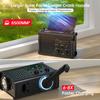 NOAA Emergency Weather Radio, 12000mAh Portable AM/FM, Hand Crank & Solar view 3
