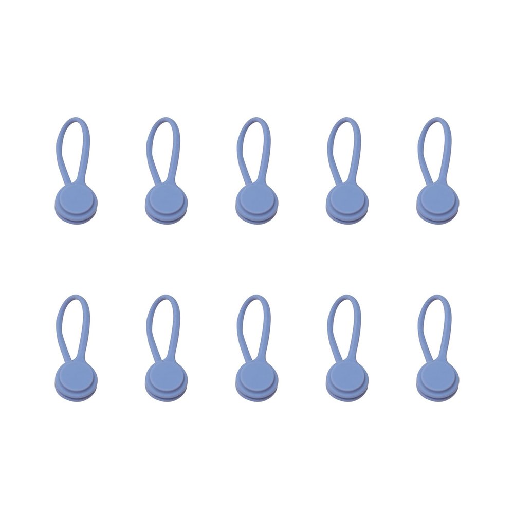 10Pieces Silicone Wire Holders for Neat Arrangement of Data and Charging Cables Ideal for Any Desktop Environment Silicone Cable Organizers