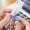 10Pieces Silicone Wire Holders for Neat Arrangement of Data and Charging Cables Ideal for Any Desktop Environment Silicone Cable Organizers view 4
