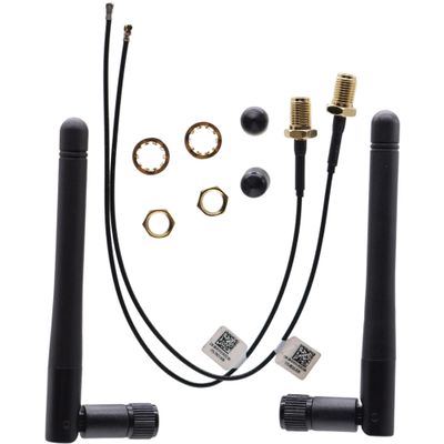 YesNOPart WiFi Antenna Connector Cable w/ 3dBi Antenna 17RDC Replacement for Dell Optiplex 7000 5000 3000 7090 7080 5080 5090 3090 MFF Micro Desktop