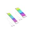 mangxiyis 3Pin ARGB Illuminated Strip 8/24-Pin PC Motherboard Graphics Card Power Supply Extension Cable with L*/ED Light Strip(X8X12 White) view 1