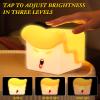 ChainnForces Fun Night Light, Hilarious Silicone Squishy Lighted Tap Light, 3 Levels Dimmable/Timer Night Light, USB Rechargeable Bedside Touch Lamp, Room College Dorm Dcor view 3