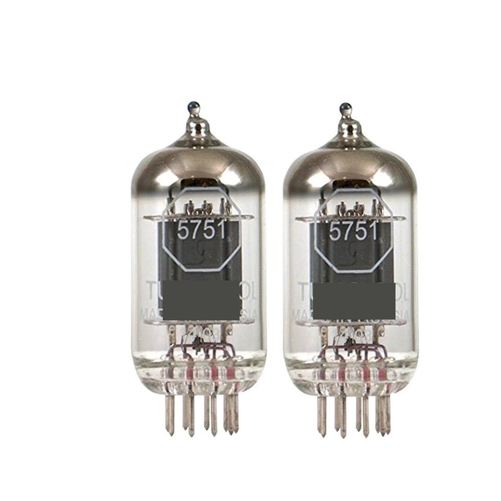 2 Pcs Gain Matched 2X 5751 Vacuum Tubes -